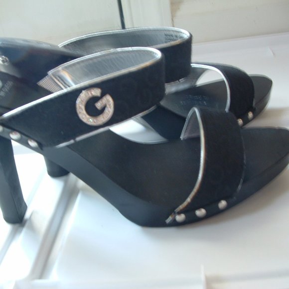 Guess Shoes Heels Guess GG Logo - Picture 7 of 8